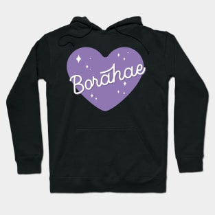 BTS borahae I purple you heart Hoodie